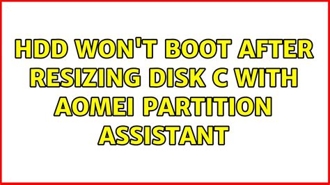 aomei clone won t boot|aomei cloned disk won't boot.